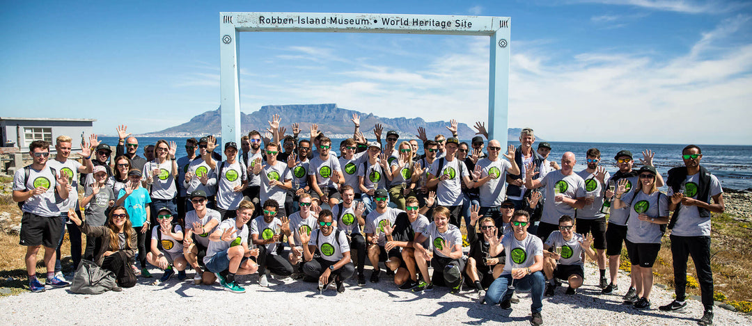 Team Dimension Data’s Historic Visit to Robben Island