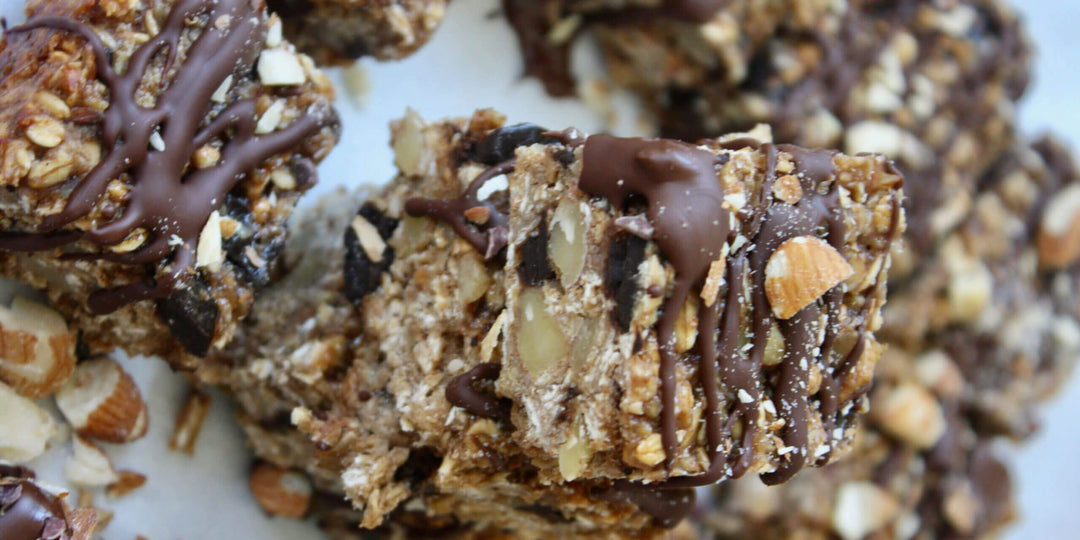 Long Ride Almond Butter Bars Recipe Riding Fuel