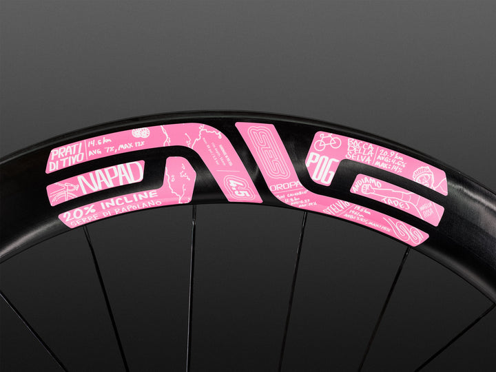 SES 4.5 LTD - Limited Edition Giro d'Italia Pogacar Decals