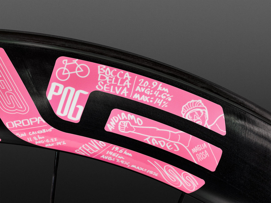 SES 4.5 LTD - Limited Edition Giro d'Italia Pogacar Decals