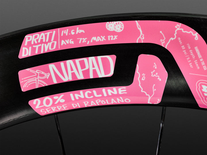 SES 4.5 LTD - Limited Edition Giro d'Italia Pogacar Decals